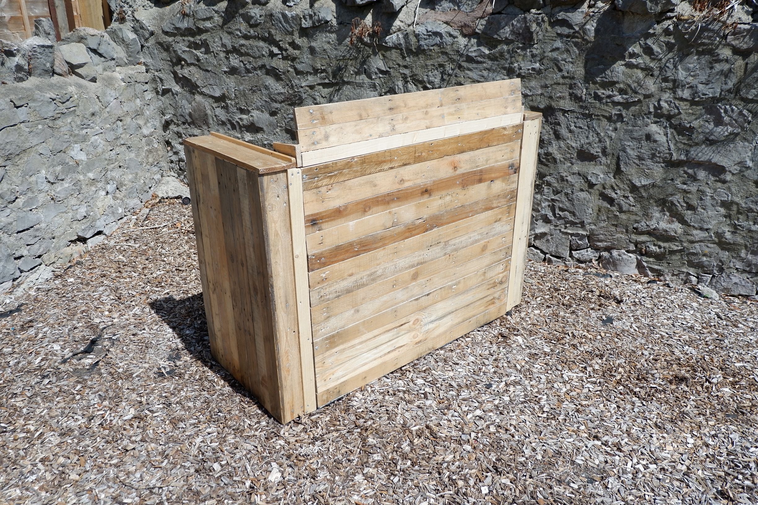 New for 2021 – Rustic DJ Booth….made during Lockdown