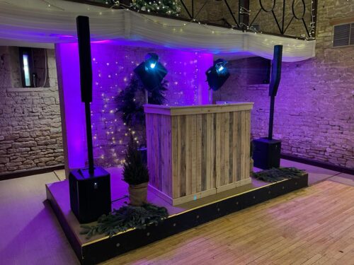 Rustic DJ Booth